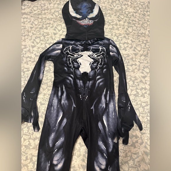 Kids Venom bodysuit Halloween Costume cosplay XS - Picture 2 of 9